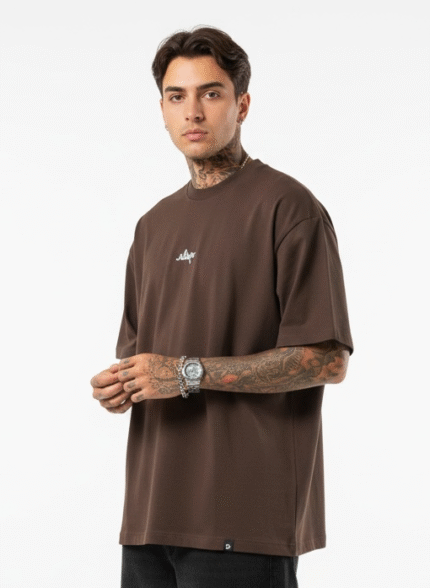 Camisa Oversized Marrom